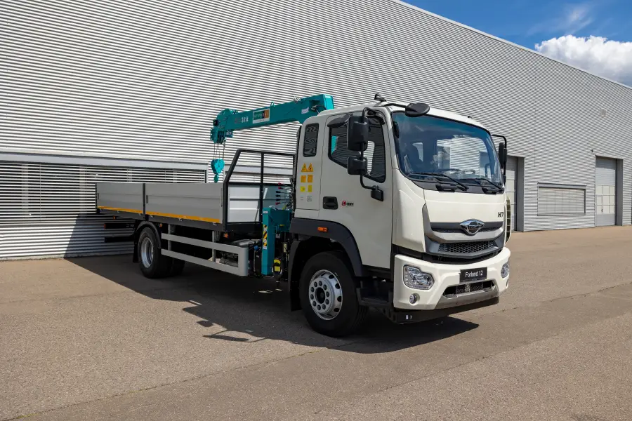 Фотография Forland 12 с крано-манипуляторной установкой