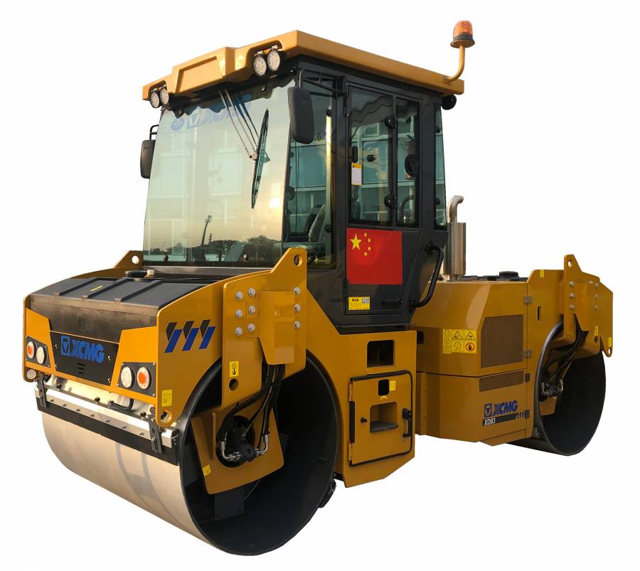 Фотография Асфальтовый тандемный каток XD83