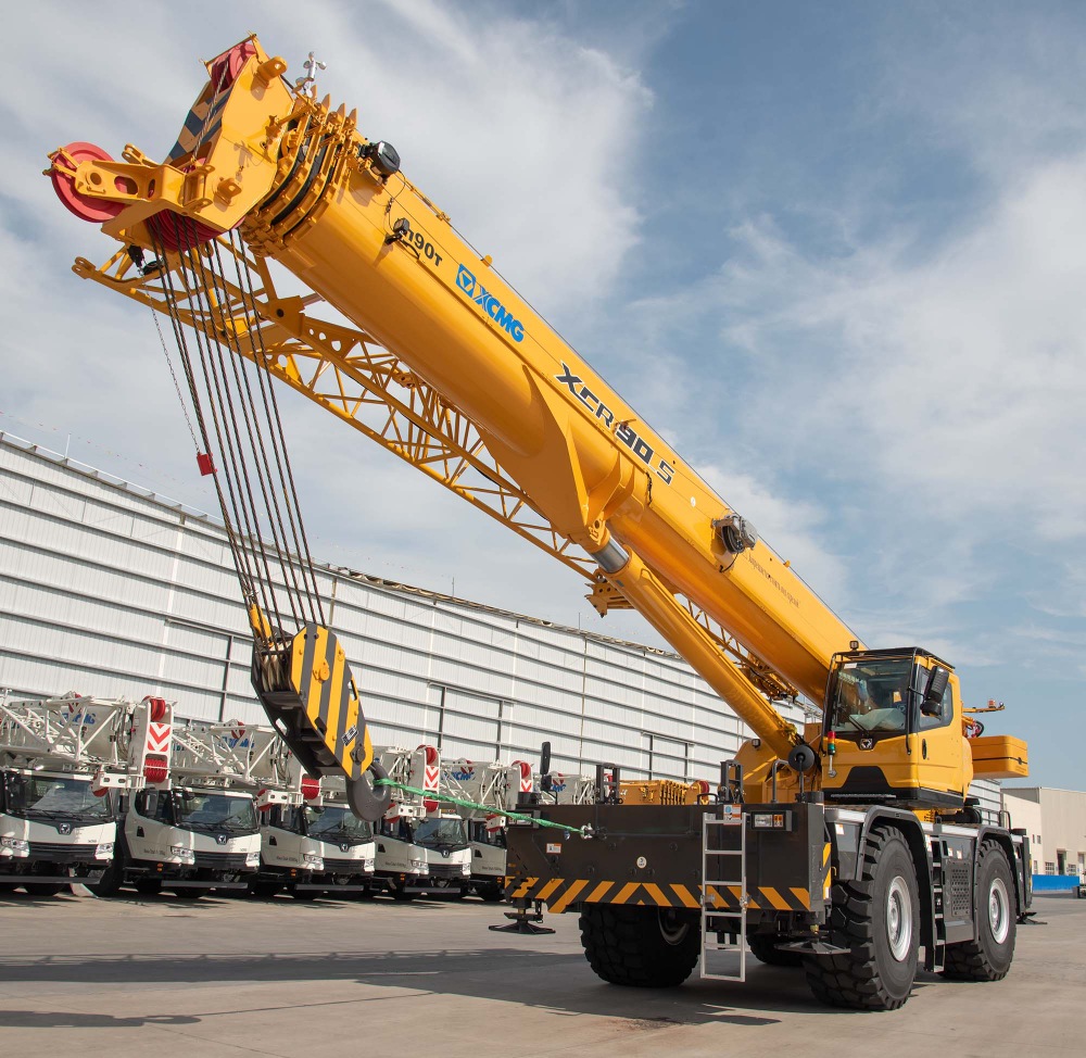 Фотография Короткобазный кран XCMG XCR90_S