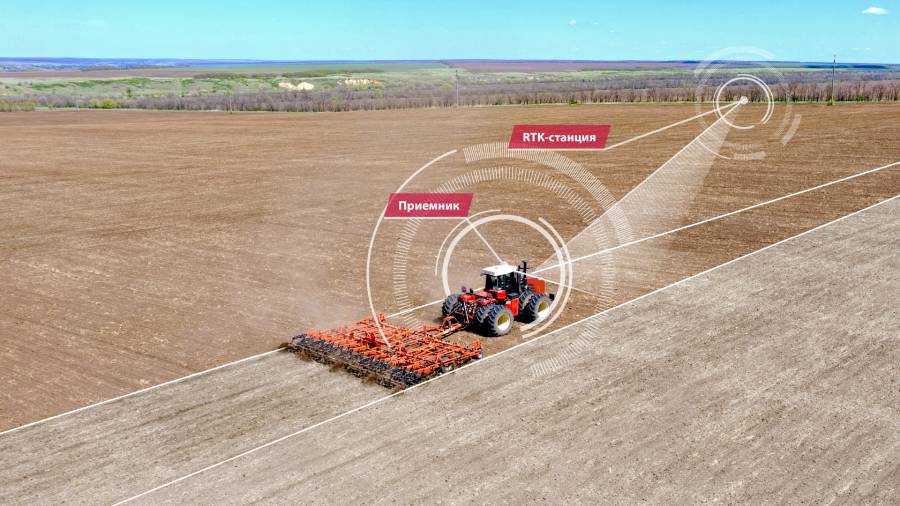 Фотография Базовая станция для передачи сигнала RTK