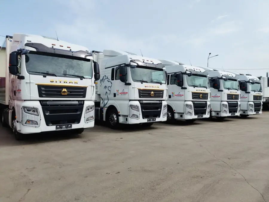 Пополнили парк грузоперевозчика 5 сцепками Sitrak